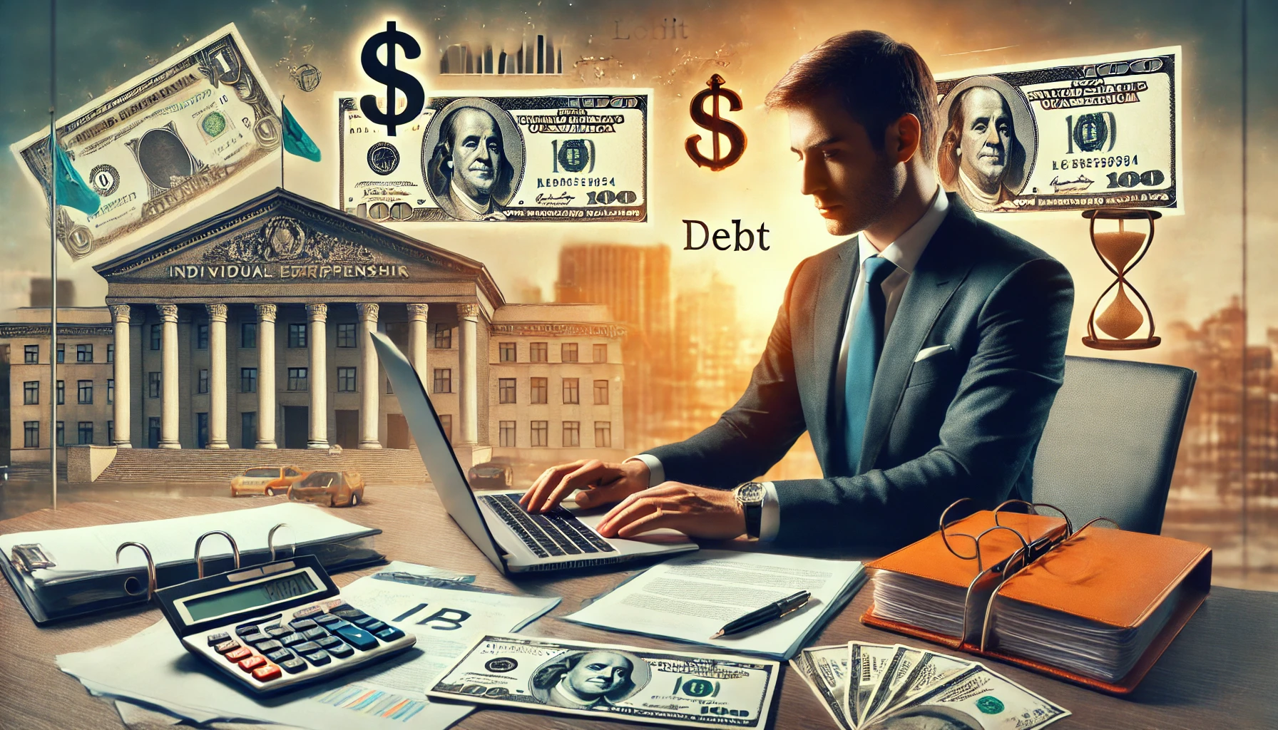 можно ли открыть ип если есть долги по кредитам в казахстане