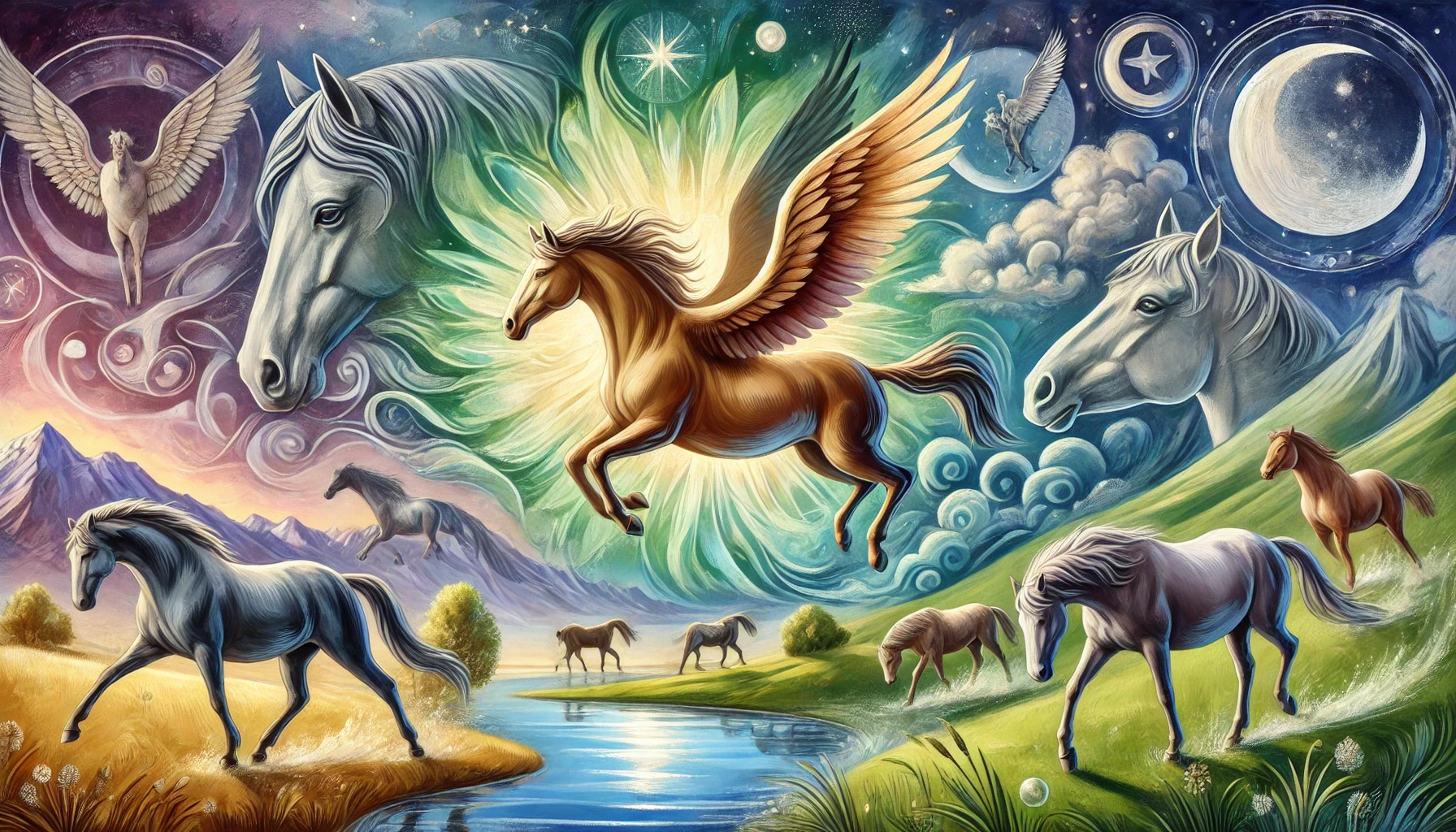 түсінде ат көрсе