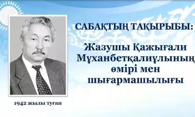 қажығали мұханбетқалиұлы өмірбаяны
