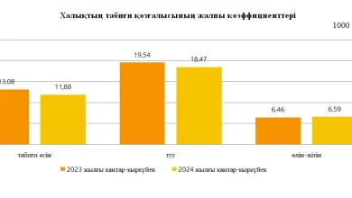 ажырасу бойынша статистика 2024